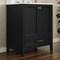 Flash Furniture Haven 30 Inch Bathroom Vanity w/Sink, Storage Cabinet w/Soft Close Doors and Bottom Drawer, Black FS-BN-4-30-KD-BK-GG - alternate 6